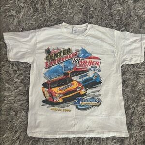 Vintage NASCAR Tee 2003 Meijer 300 Race Shirt XL